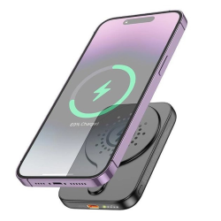 Power Bank Hoco J117A Esteem PD20W magnetic 10000mAh Magsafe для Apple iPhone 12/15 Pro Max Черный