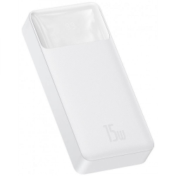 Power Bank Baseus Bipow 15W 20000 mAh Cable USB to Micro 25cm (PPBD0501xx) Цвет Белый, 02 Power Bank Baseus Bipow 15W 20000 mAh Cable USB to Micro 25cm (PPBD0501xx) Цвет Белый, 02