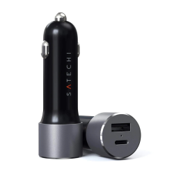 Satechi 72W Type-C PD Car Charger Silver (ST-TCPDCCS)