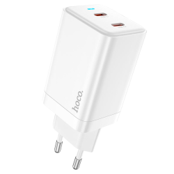 Мережевий зарядний пристрій Mibrand MI-16 20W PD + Quick Charger USB-C White